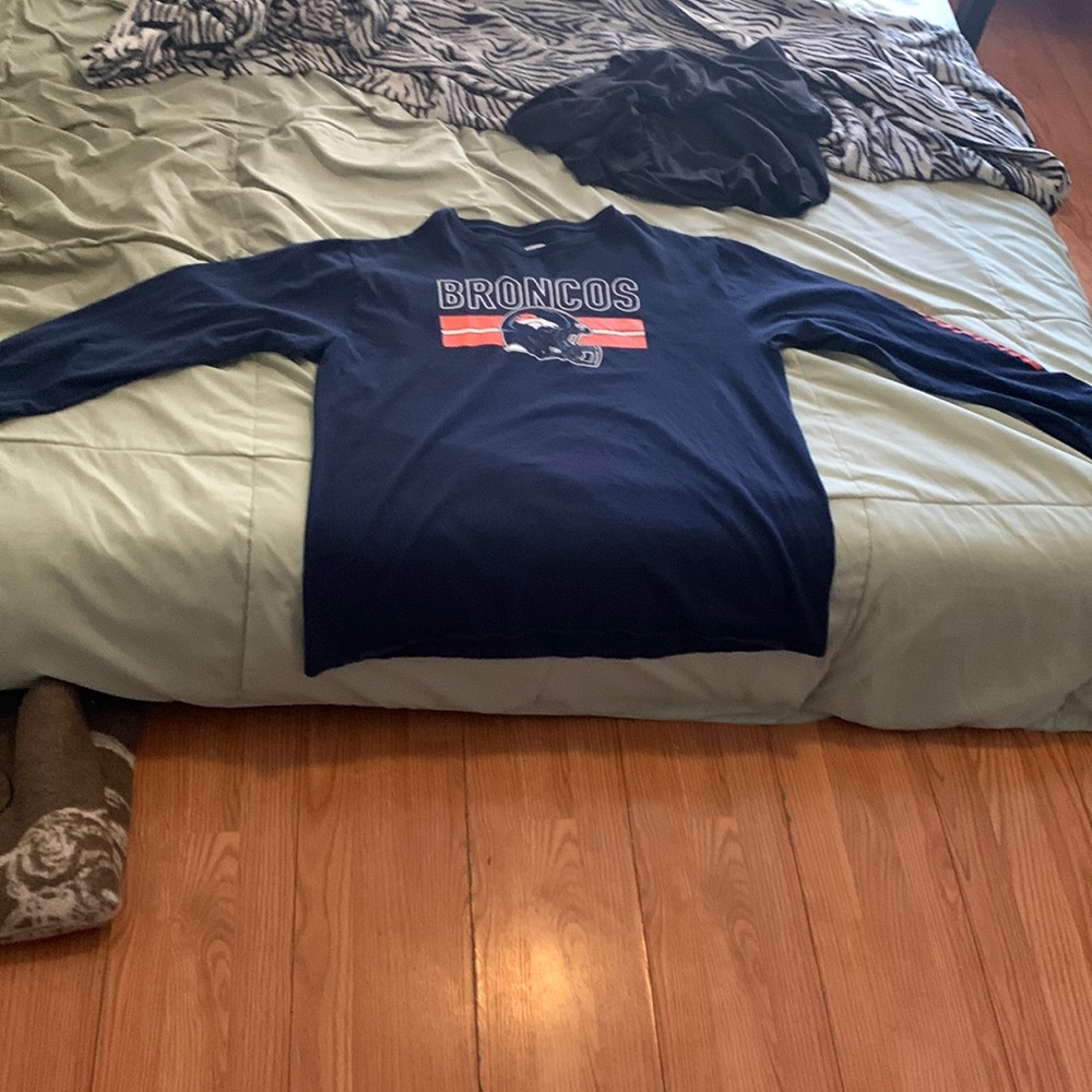 NFL broncos long sleeve shirt